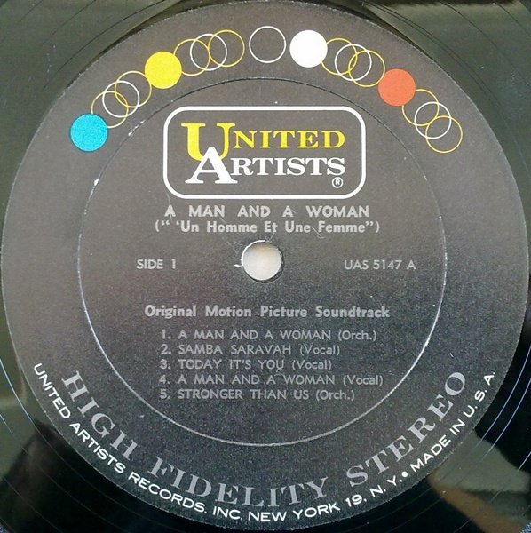 A Man And A Woman Soundtrack