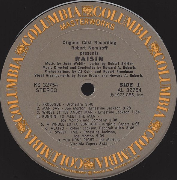 R-1785648-1391433702-1688 Raisin (Original Broadway Cast)