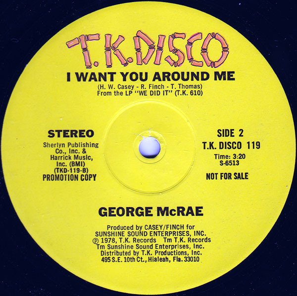 R-230943-1152025238 George McRae - (You’ve Got) My Love, My Life, My Soul (12″ Single)