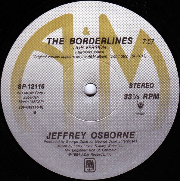 R-260056-1159890841 Jeffrey Osborne – The Borderlines (12″ Single)