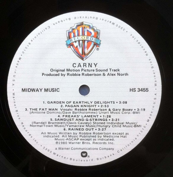 Carny (Sound Track From The Motion Picture)